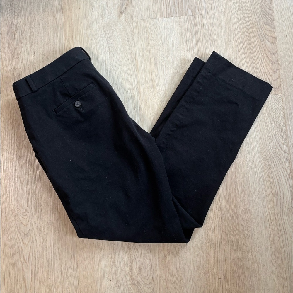 Banana Republic Black Cropped Slim Pants